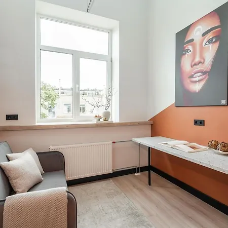 Апартаменты Vytenio Loft - Serenity And Style In Centre 23 Вильнюс
